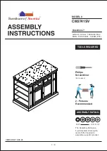 Furniture of America CM3741SV Assembly Instructions Manual preview