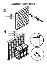 Предварительный просмотр 7 страницы Furniture of America CM3741SV Assembly Instructions Manual