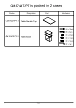 Preview for 7 page of Furniture of America CM3744PT Assembly Instructions Manual