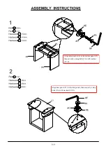 Preview for 8 page of Furniture of America CM3744PT Assembly Instructions Manual