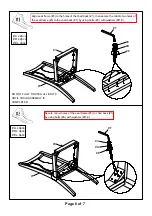 Preview for 6 page of Furniture of America CM3752T-7PK Assembly Instructions Manual