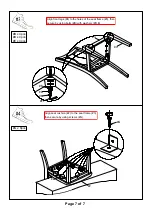 Preview for 7 page of Furniture of America CM3752T-7PK Assembly Instructions Manual