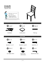 Preview for 8 page of Furniture of America CM3770T-3PK Assembly Instructions Manual