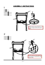 Preview for 10 page of Furniture of America CM3770T-3PK Assembly Instructions Manual