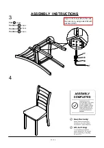 Preview for 11 page of Furniture of America CM3770T-3PK Assembly Instructions Manual