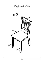 Preview for 9 page of Furniture of America CM3771RT-3PK Assembly Instructions Manual