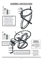 Preview for 8 page of Furniture of America CM3774PT Assembly Instructions Manual