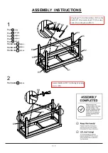 Preview for 7 page of Furniture of America CM3775PBN Assembly Instructions Manual