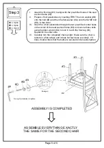 Preview for 5 page of Furniture of America CM3776SC-2PK Assembly Instructions