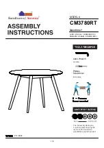 Furniture of America CM3780RT Assembly Manual preview