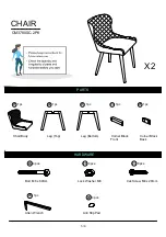 Предварительный просмотр 5 страницы Furniture of America CM3780SC-2PK Assembly Instructions Manual