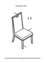 Preview for 6 page of Furniture of America CM3784SC-2PK Assembly Instructions Manual