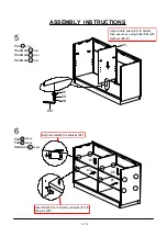 Preview for 9 page of Furniture of America CM3784SV Assembly Instructions Manual