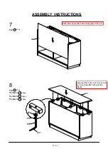 Preview for 10 page of Furniture of America CM3784SV Assembly Instructions Manual