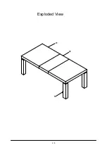 Preview for 6 page of Furniture of America CM3784T Assembly Instructions Manual