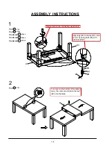 Preview for 7 page of Furniture of America CM3784T Assembly Instructions Manual