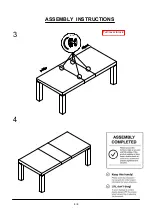 Preview for 8 page of Furniture of America CM3784T Assembly Instructions Manual