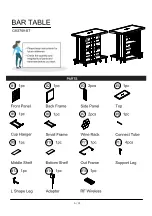 Preview for 5 page of Furniture of America CM3789-BT Assembly Instructions Manual