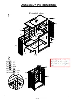 Preview for 7 page of Furniture of America CM3789-BT Assembly Instructions Manual