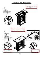 Preview for 8 page of Furniture of America CM3789-BT Assembly Instructions Manual