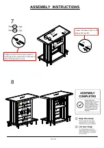 Preview for 10 page of Furniture of America CM3789-BT Assembly Instructions Manual