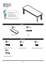 Preview for 5 page of Furniture of America CM3790BN Assembly Instructions Manual