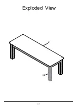 Preview for 6 page of Furniture of America CM3790BN Assembly Instructions Manual