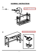 Preview for 8 page of Furniture of America CM3792PT-3PK Assembly Instructions Manual