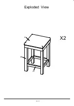 Preview for 10 page of Furniture of America CM3792PT-3PK Assembly Instructions Manual