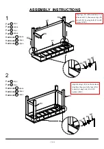 Preview for 7 page of Furniture of America CM3792PT-4PK Assembly Instructions Manual