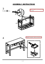 Preview for 8 page of Furniture of America CM3792PT-4PK Assembly Instructions Manual