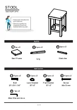 Preview for 9 page of Furniture of America CM3792PT-4PK Assembly Instructions Manual