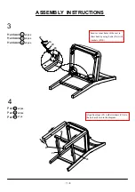 Preview for 7 page of Furniture of America CM3794PC-2PK Assembly Instructions Manual