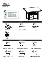 Preview for 5 page of Furniture of America CM3794PT Assembly Instructions Manual