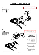 Preview for 7 page of Furniture of America CM3795SC-2PK Assembly Instructions Manual