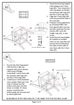 Preview for 5 page of Furniture of America CM3823BKPC2PK Assembly Instructions