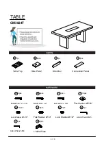 Предварительный просмотр 5 страницы Furniture of America CM3824T Assembly Instructions Manual