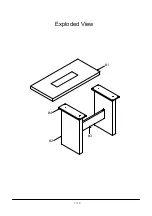 Предварительный просмотр 7 страницы Furniture of America CM3824T Assembly Instructions Manual