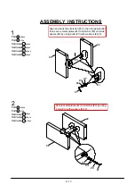 Предварительный просмотр 8 страницы Furniture of America CM3824T Assembly Instructions Manual