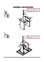 Предварительный просмотр 9 страницы Furniture of America CM3824T Assembly Instructions Manual