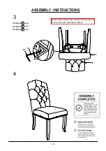 Preview for 8 page of Furniture of America CM3829F-SC-2PK-VN Assembly Instructions Manual