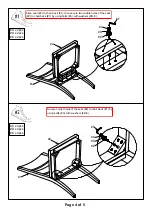 Preview for 4 page of Furniture of America CM3858SC-2PK Assembly Instructions