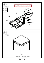 Preview for 4 page of Furniture of America CM3870PT-VN Assembly Instructions