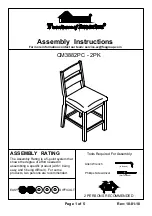 Furniture of America CM3882PC - 2PK Assembly Instructions preview