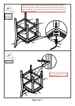 Preview for 5 page of Furniture of America CM3882PC - 2PK Assembly Instructions