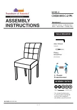 Furniture of America CM3886SC-2PK Assembly Instructions Manual preview