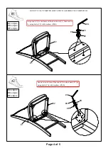 Preview for 4 page of Furniture of America CM3911PC-2PK Assembly Instructions