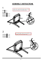 Preview for 6 page of Furniture of America CM3911SC-2PK Assembly Instructions Manual