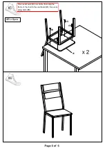 Preview for 6 page of Furniture of America CM3920SC-2PK Assembly Instructions Manual