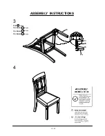 Preview for 10 page of Furniture of America CM3930T-7PK Assembly Instructions Manual